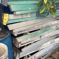 Escaleras de seis pies 40 cada una