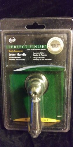 Toilet Lever 'Brush Nickel"