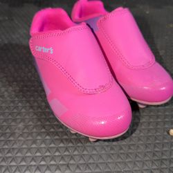 Girls Soccer Cleats-Carters Pink Size 8