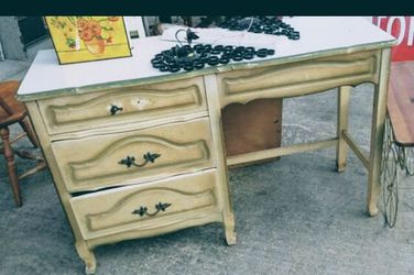 French Provincial desk- Vanity