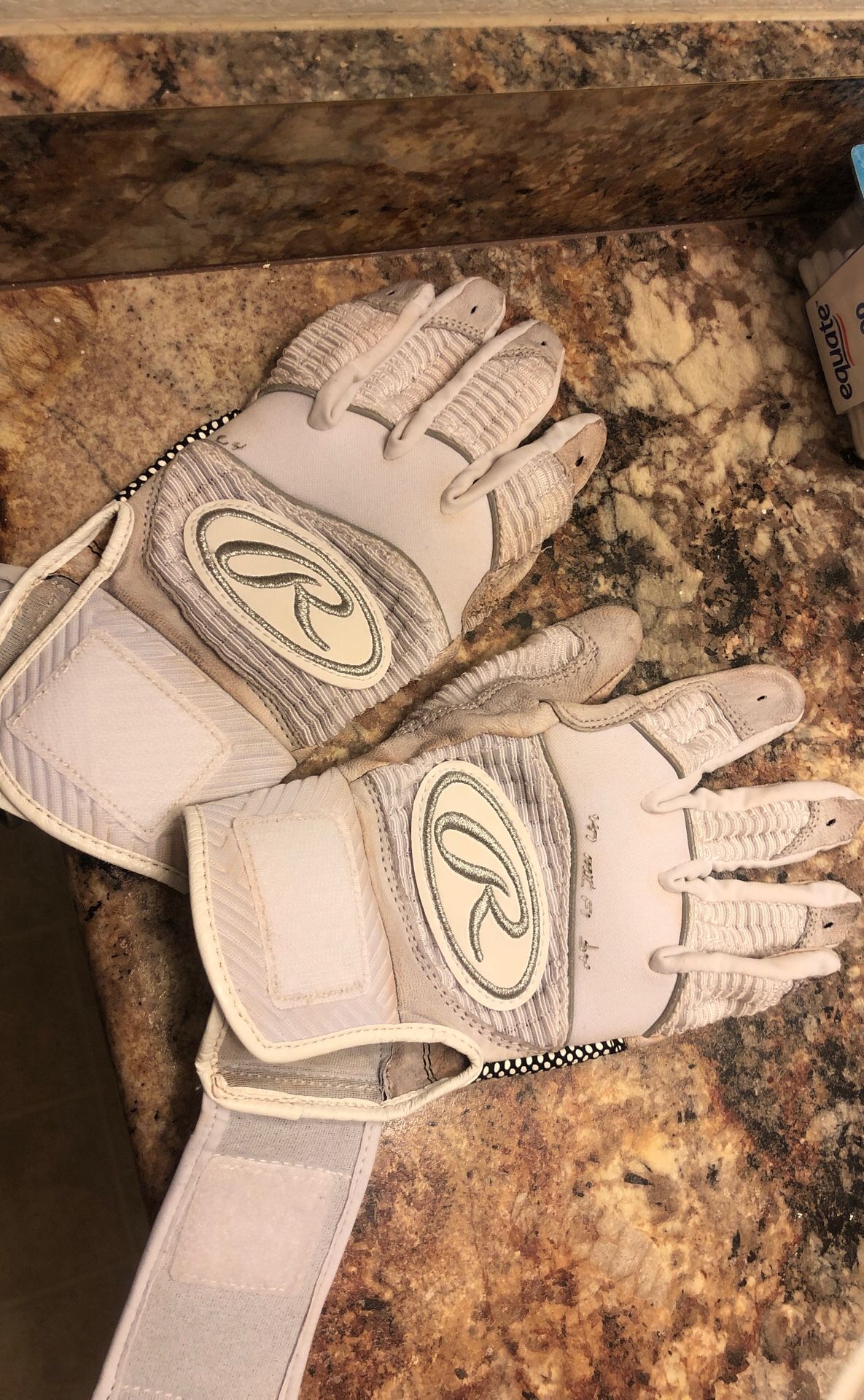 Rawlings baseball batting gloves