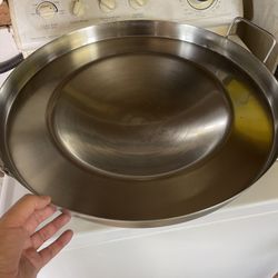 Professional Stainless Steel Cooking Disk and Fryer, COMAL