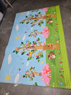 Play Mat with Animals and Alphabet