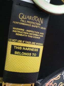 Fall Protection Harness
