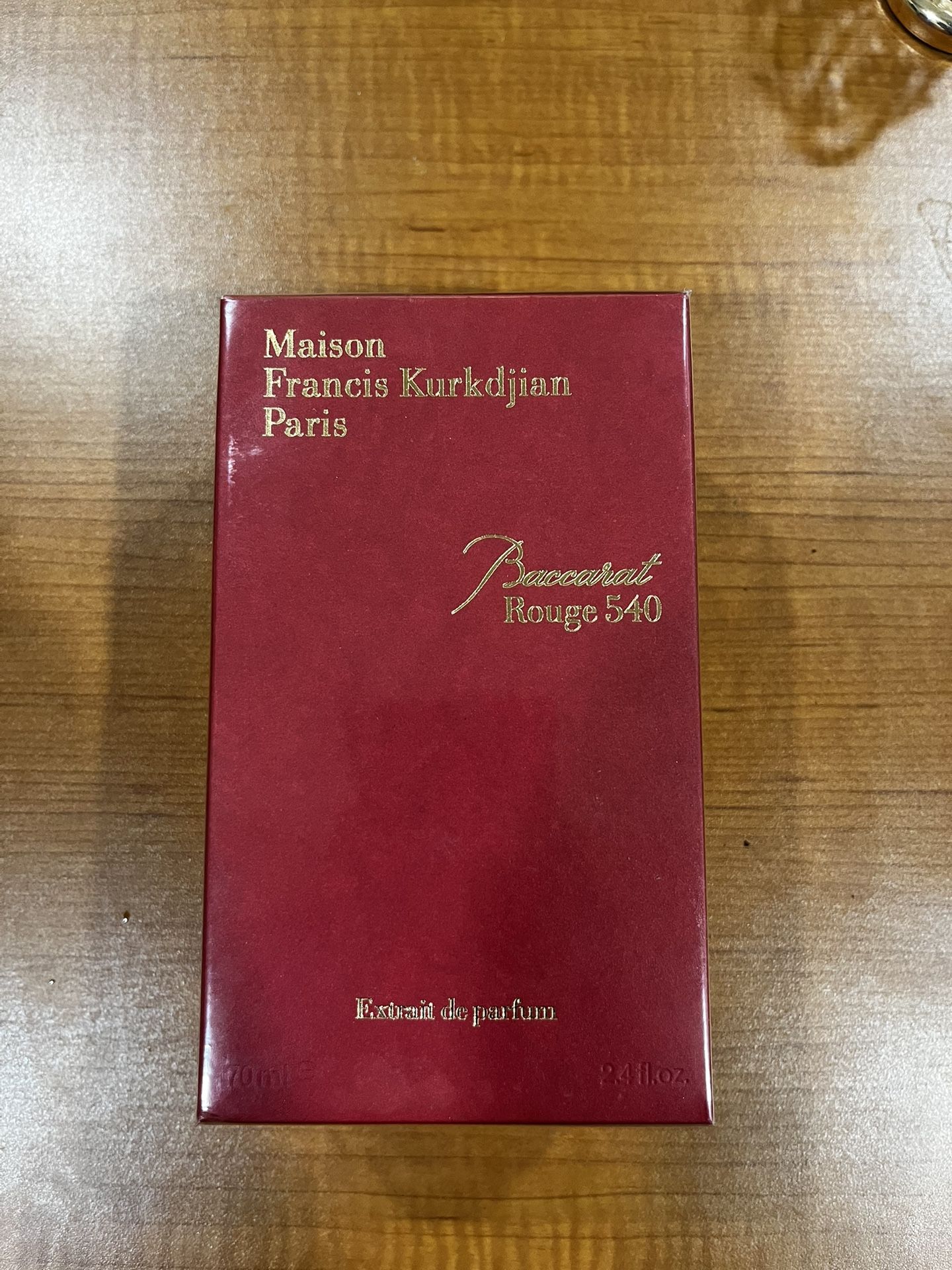 Maison Francis Kurkdijian Baccarat Rouge 540 extrait de parfum spray 2.4 oz/70ml.