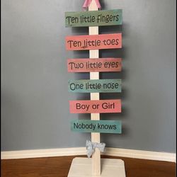 Baby Shower Greeting Sign