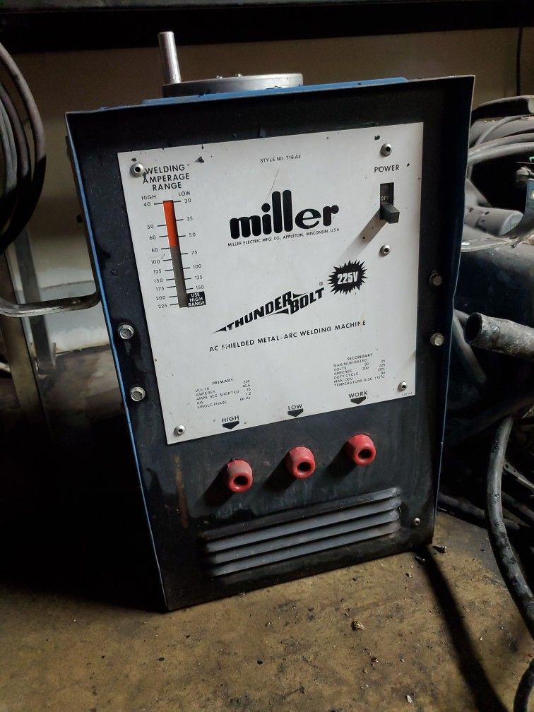 Miller Thunderbolt Welder