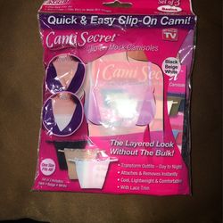 Clip-On Mock Camisoles Pack Of 3 In Santa Ana,CA
