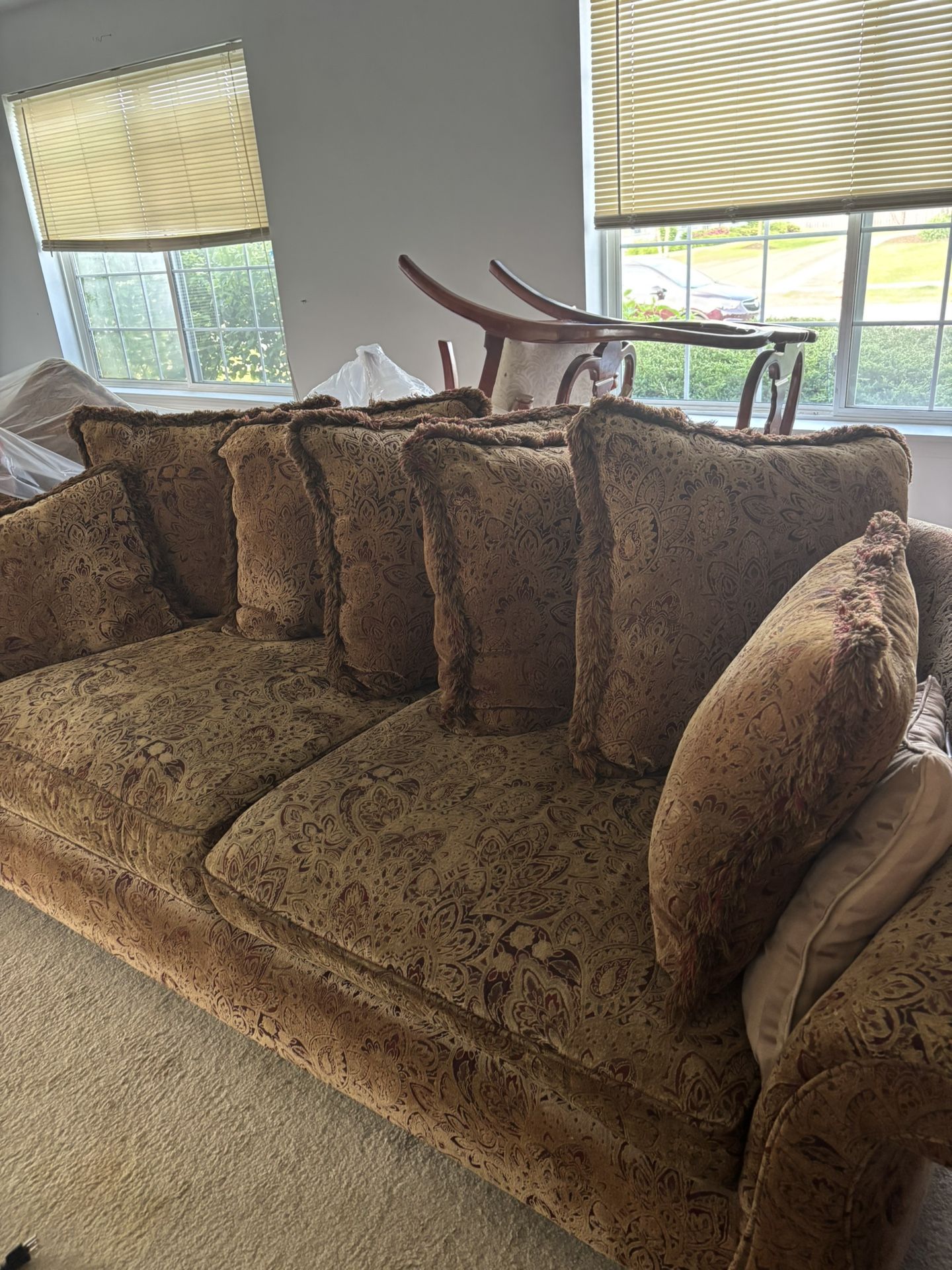 Couch, Loveseat And Ottoman