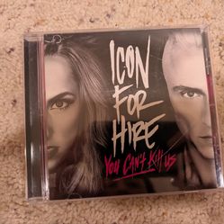 Icon For Hire - You Can't Kill Us CD signed