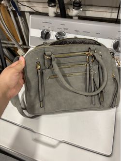 Violet Ray Logan Triple Zip Satchel purse