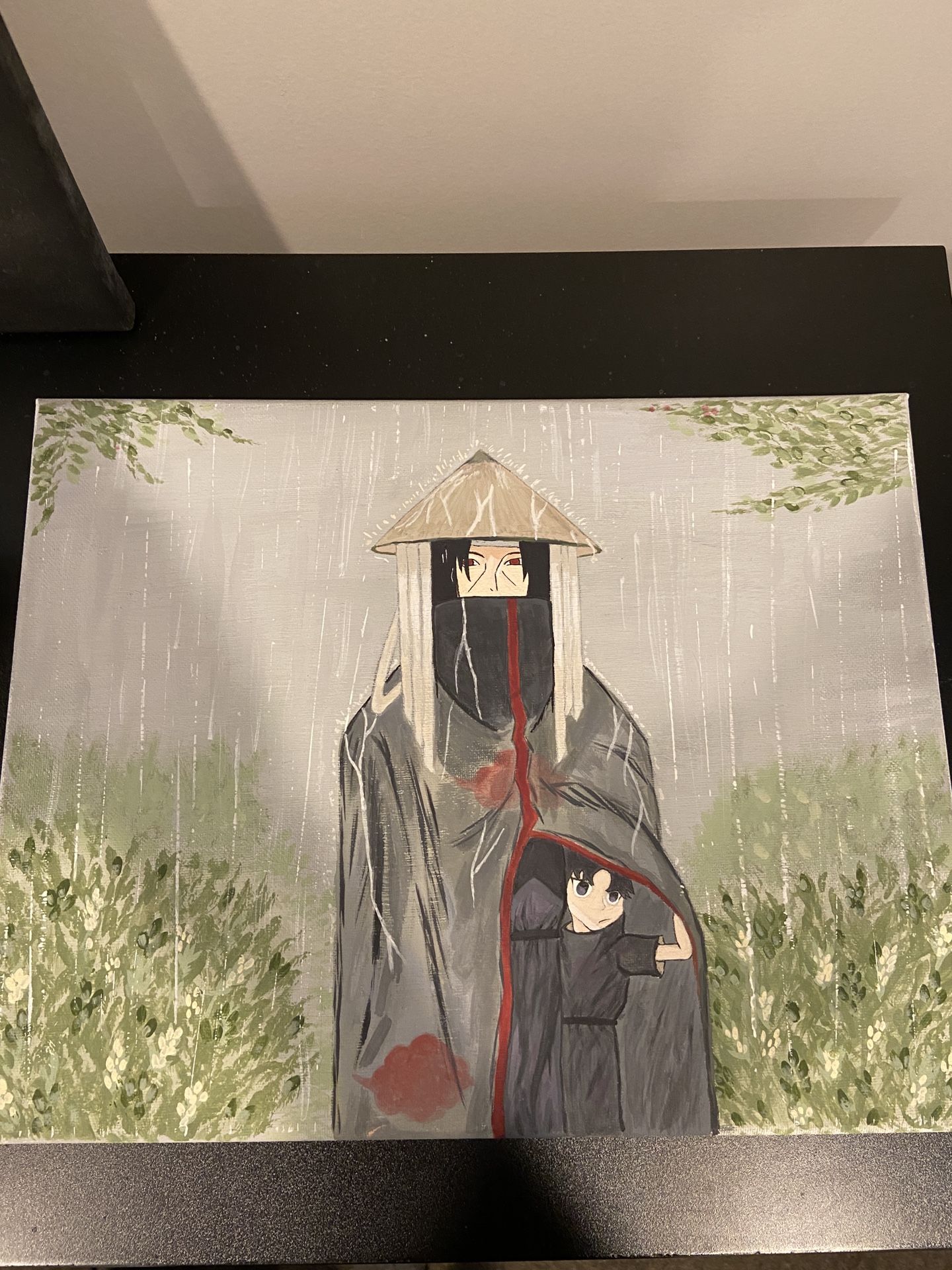 Naruto Itachi And Sasuke Painting