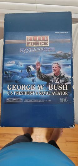 Blue Box Elite Force Aviator: George W. Bush U.S. President And Naval Aviator.