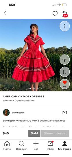Vintage 50s Dress--FREE