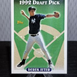 #98 Derek Jeter 1993 Topps Rookie Card