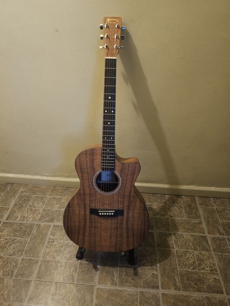 Martin GPC Special Koa X Series Grand Performance Acoustic-Electric Guitar Natural