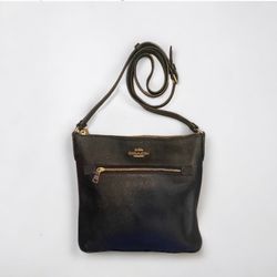 Coach Crossbody/Shoulder Black & Gold Purse NWOT