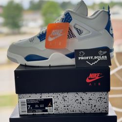 Air Jordan 4 Military Blue Sizes (7-13)