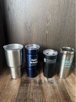 Lot of 4 Insulated Tumblers