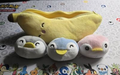Fruit Penguin Stress Relief Plush Toy(Banana)