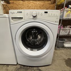 Refurbished Whirpool Front Load Washer - Good Condition - 30 Day Warranty