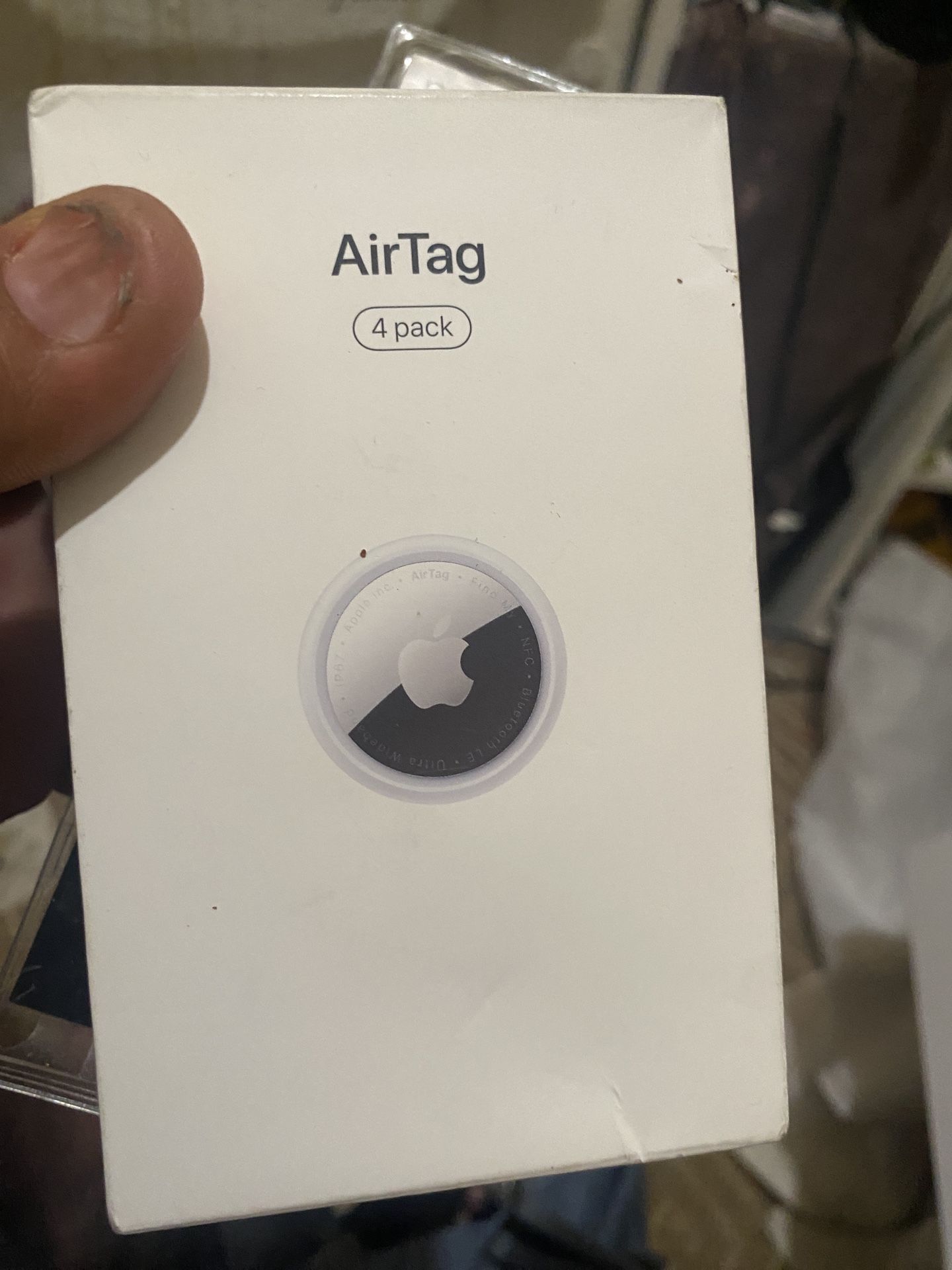 Air Tags 4 Pk New