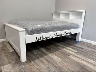 New White Full Bed And Mattress
