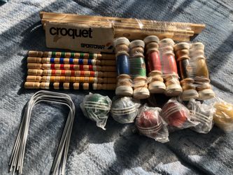 Croquet set