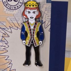 DC Comics Classic Queen Royal Flush Gang Member Enamel Metal Pin 