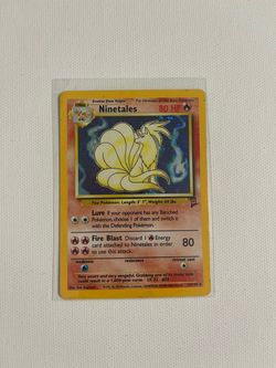 Pokemon Ninetales Holo 13/130