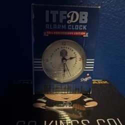 Dodgers Clock