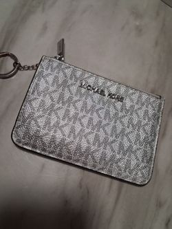 Michael Kors Silver Coin Purse Key Pouch