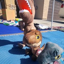 Dino Plush Set
