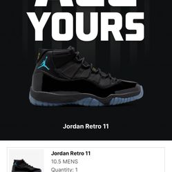 Jordan 11 Gamma Blue 