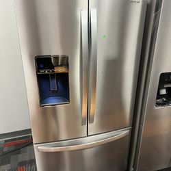Whirlpool French Door Fridge Stainless Steel 2024