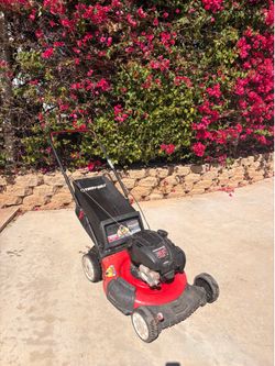 Troy built lawnmower