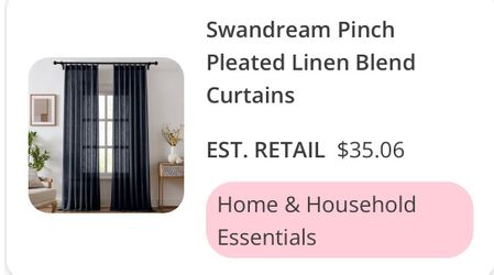 Pinch Pleated Curtains