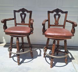 Ashley North Shore Swivel Barstools