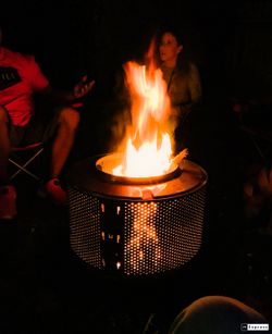 Washer drum fire pit