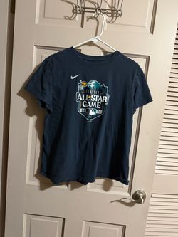 Women’s Seattle Mariners MBL Nike T-shirt All Star Game 2023 Size XL Navy Blue