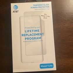 NIB Tempered Glass Screen Protector- iPhone X/Xs