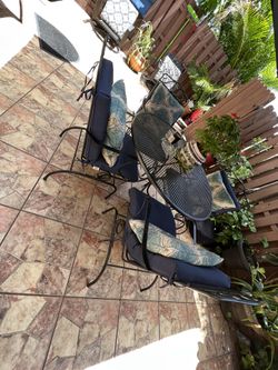 Patio Chairs And Table