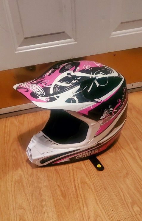 Gmax Dirt Bike Helmet..size Med Adult..great Condition!
