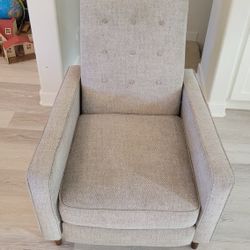 West Elm Recliner Chair