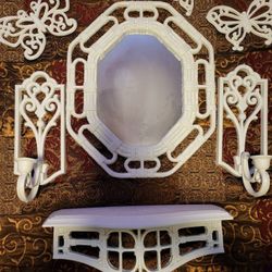  7pc Mirror Wall Decor Brand New 