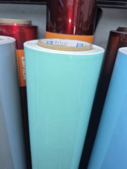 Tiffany blue vinyl wrap roll 5x60