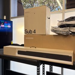 SONOS HOME THEATER PREMIUM SET ARC ULTRA SOUND BAR AND SUB 4 WIRELESS SUBWOOFER DOLBY ATMOST 