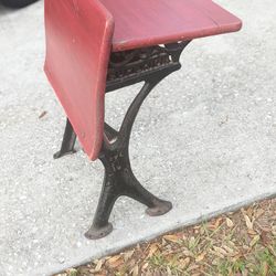 Antique School Desk