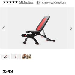 BlowFlex 5.1S Adjustable Weight Bench