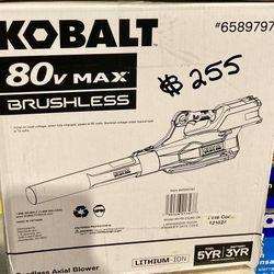 Kobalt 80V Leaf Blower